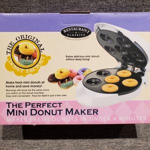The Perfect Mini Donut Maker.